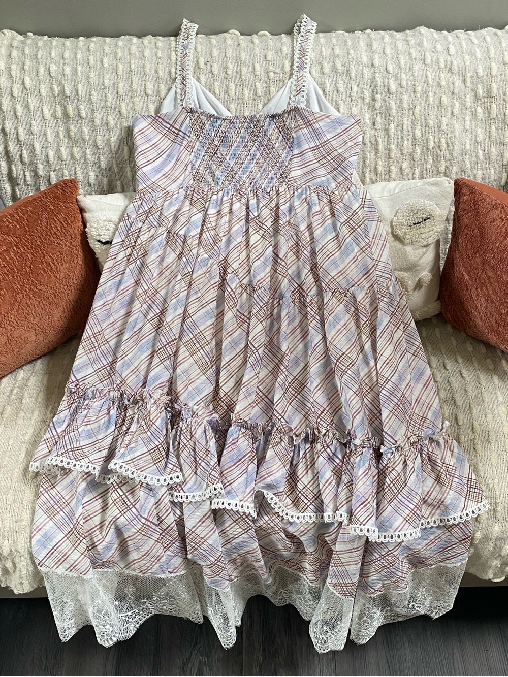 {Anthropologie} The Bobbi Tiered Lace Dress - Picture 8 of 14